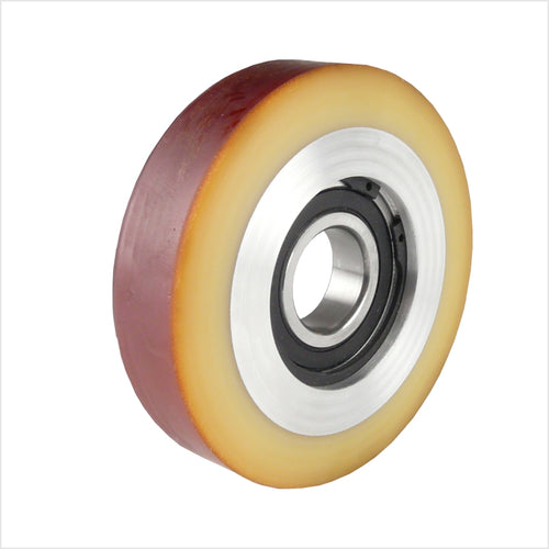 Führungsrolle 100×30 mm Vulkollan® Kugellager 220 kg Bohrung Ø15 mm